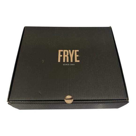 Frye Veronica Brown Leather Ankle Bootie Size 8.5 - Picture 13 of 14